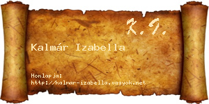 Kalmár Izabella névjegykártya